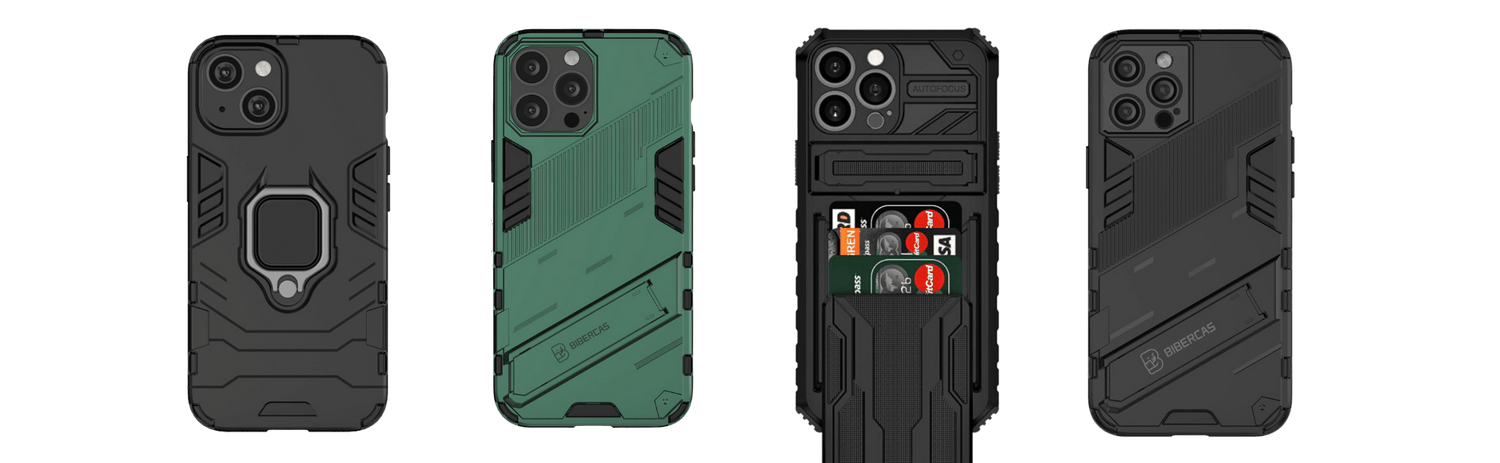 Shockproof Ring Holder iPhone Case created