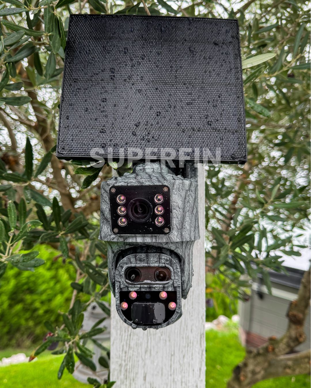 4K 15x Zoom 1,300ft Range Dual-Lens Solar Security Camera Night Vision AI Tracking 4G - No Monthly Fees