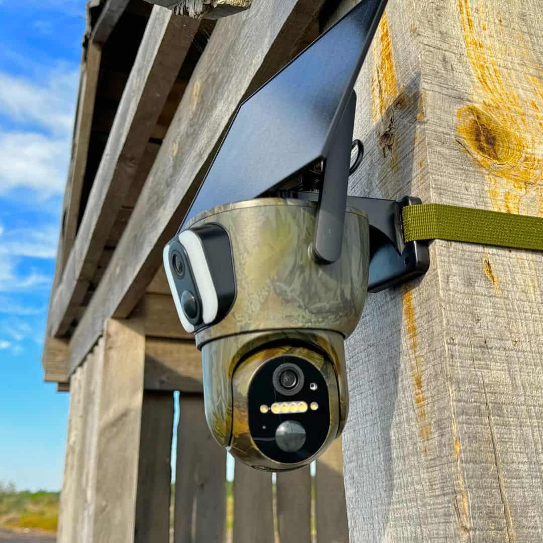 Caméra de sécurité solaire 4G 8MP 4K Ultra Full HD