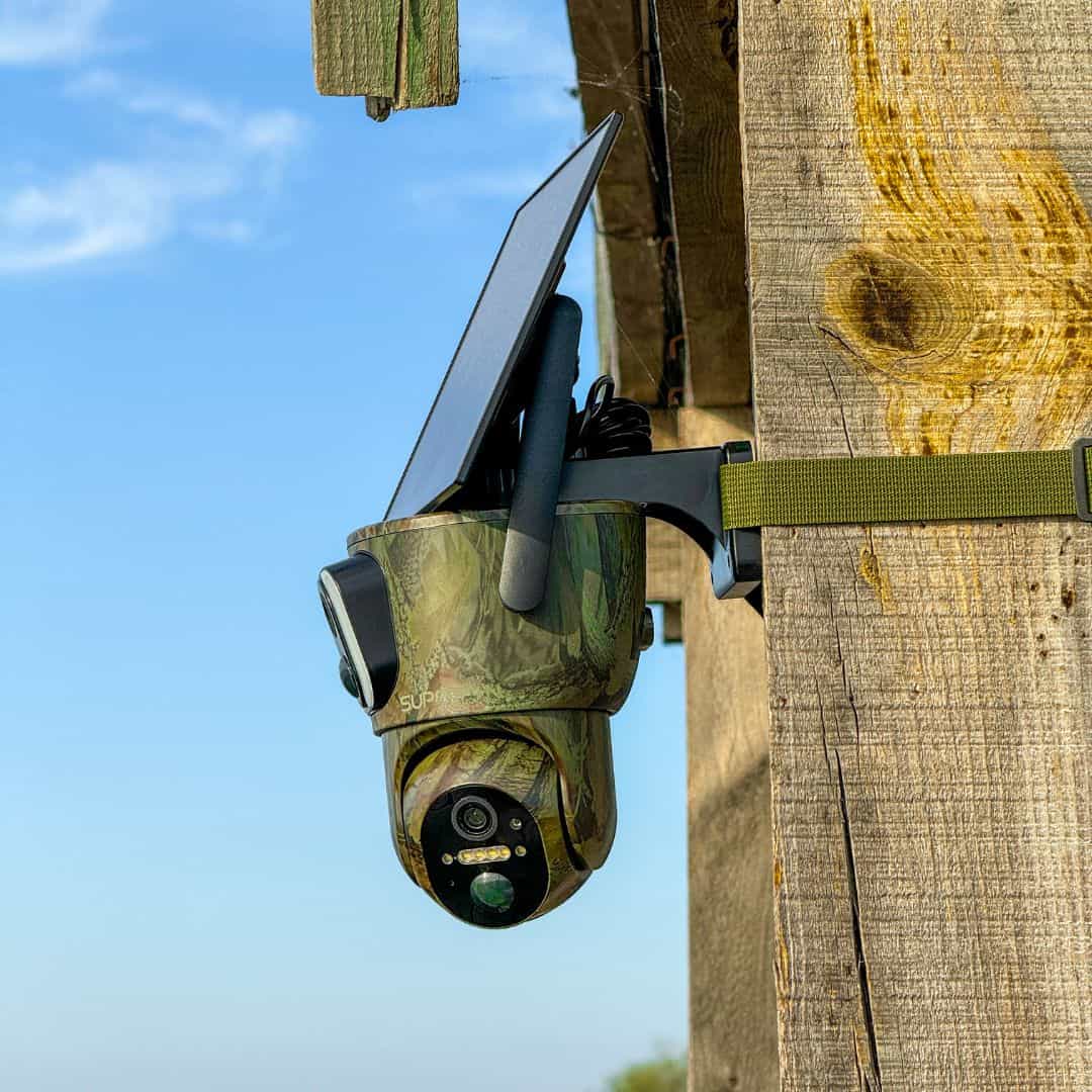 Caméra de sécurité solaire 4G 8MP 4K Ultra Full HD