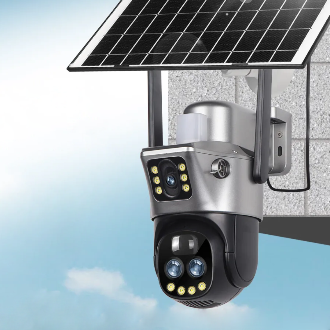 4K Solar Power Security Camera Motion Detection Night Vision 15MP 10X Zoom (no monthly fees)