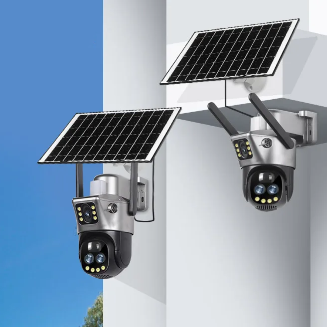 4K Solar Power Security Camera Motion Detection Night Vision 15MP 10X Zoom (no monthly fees)