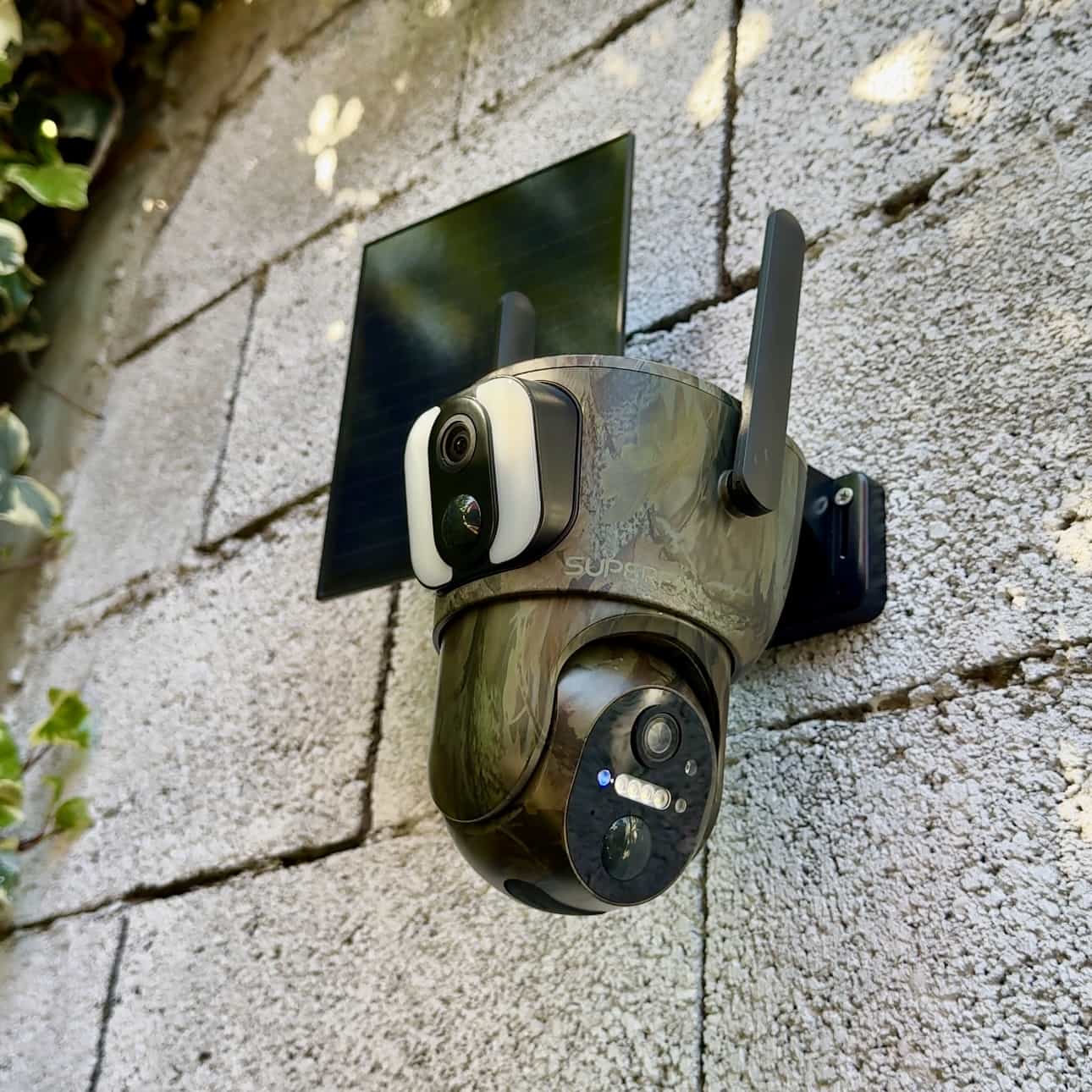 Caméra de sécurité solaire 4G 8MP 4K Ultra Full HD