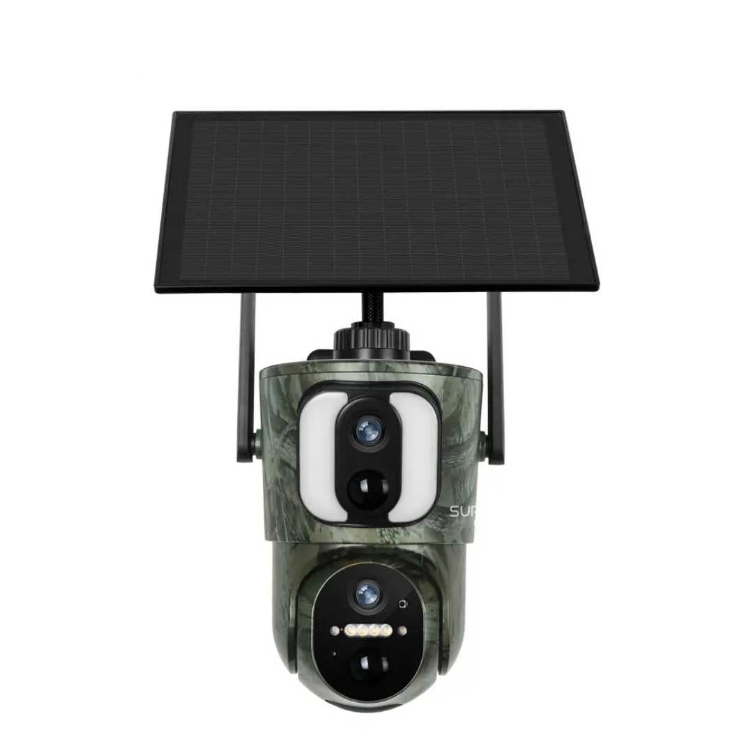 Caméra de sécurité solaire 4G 8MP 4K Ultra Full HD