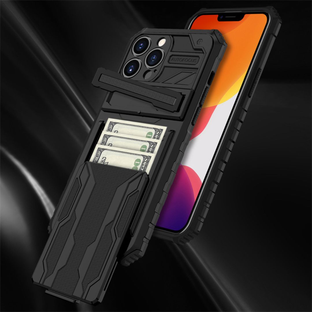 iPhone Case 3 Meter Shockproof Protection Wallet Design