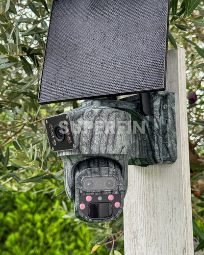 4K 15x Zoom 1,300ft Range Dual-Lens Solar Security Camera Night Vision AI Tracking 4G - No Monthly Fees