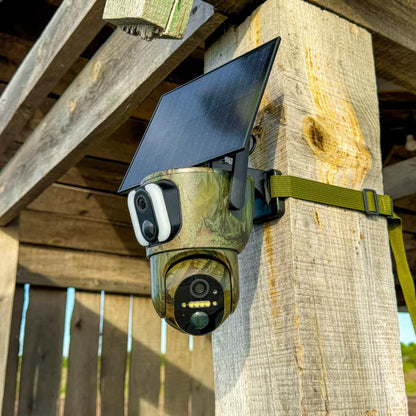 4K 8MP Ultra Full HD Solar Powered Security Camera 4G Colorful Day & Night Vision