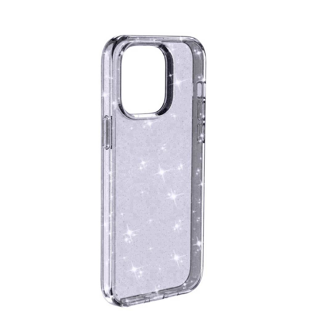 Sparkling Case per iPhone 15 & Lens Protection