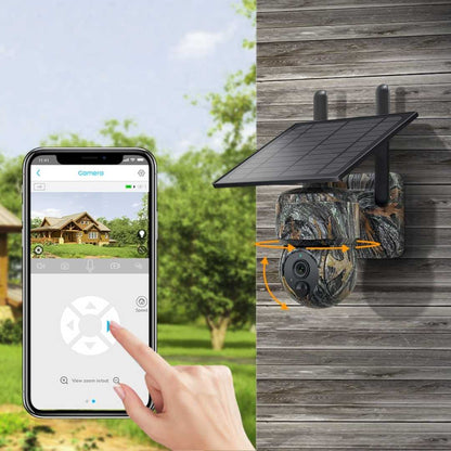 5MP 4K Ultra Full HD Wild-Forest Outdoor Solar Camera