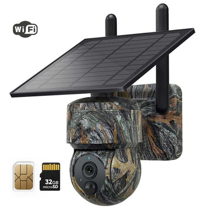 5MP 4K Ultra Full HD Wild-Forest Outdoor Solar Camera