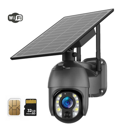 Motion Detection 4K 15MP Ultra Full HD Solar Powered Security Camera Night Vision 10X Zoom (no monthly fees)