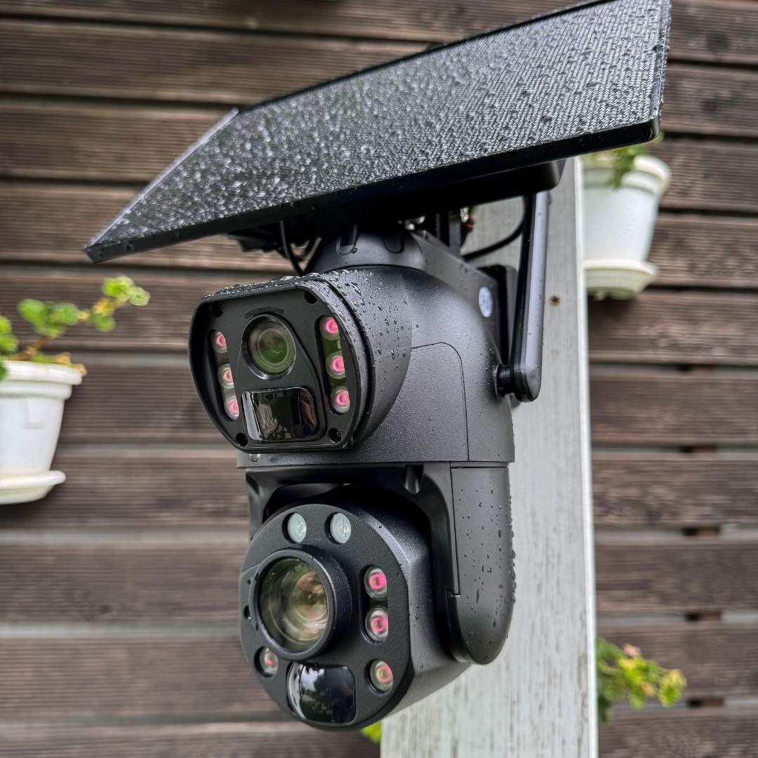 Kamera sigurie 8K me energji diellore 4G/5G WIFI Zbulim lëvizjeje Vizioni i natës 15MP 10X Zoom